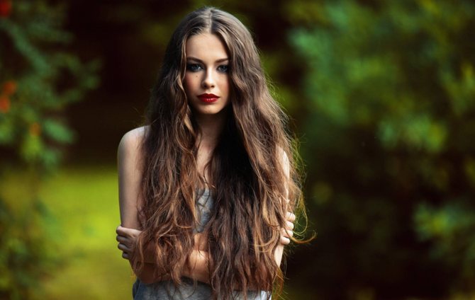 Фото - шикарная прическа народные средства для красоты волос