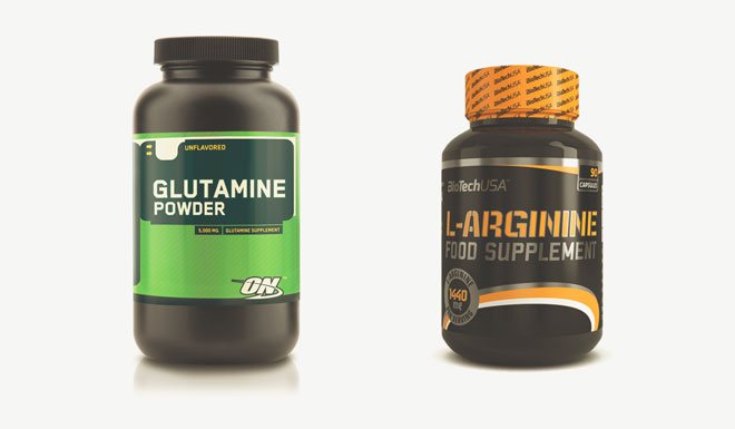 Препараты L-Arginin и Glutamine